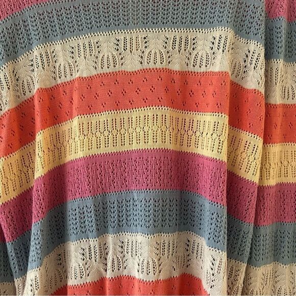 Marc Jacob’s Striped Button Down Sweater Cardigan - Picture 3 of 9